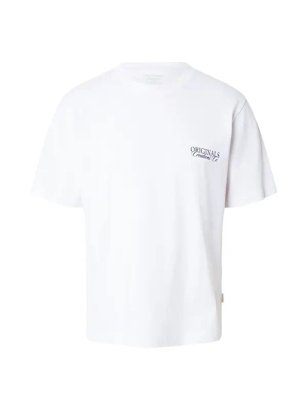 JACK & JONES JACK & JONES Majica 'JORCATSKILLS'  rosé / crna / bijela