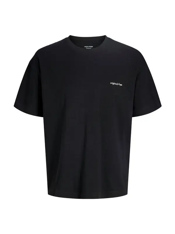 JACK & JONES JACK & JONES Majica 'JORMONTAUK'  crna / bijela