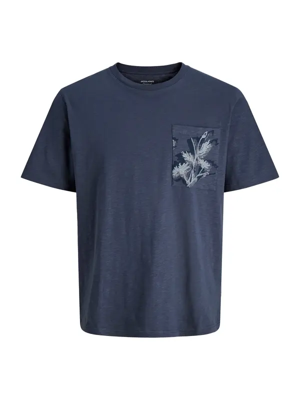 JACK & JONES JACK & JONES Majica 'JORMONTAUK'  mornarsko plava / golublje plava