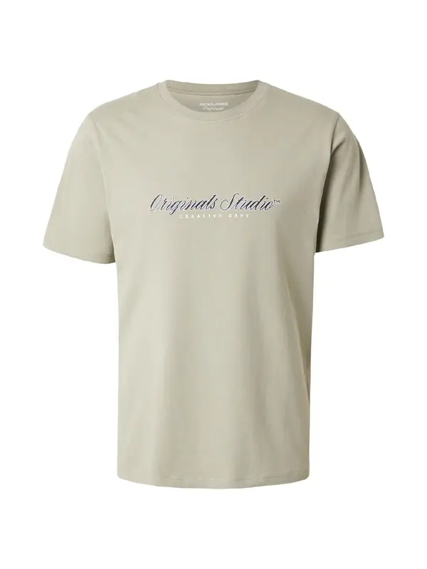 JACK & JONES JACK & JONES Majica 'JORMONTAUK'  pastelno zelena / crna / bijela