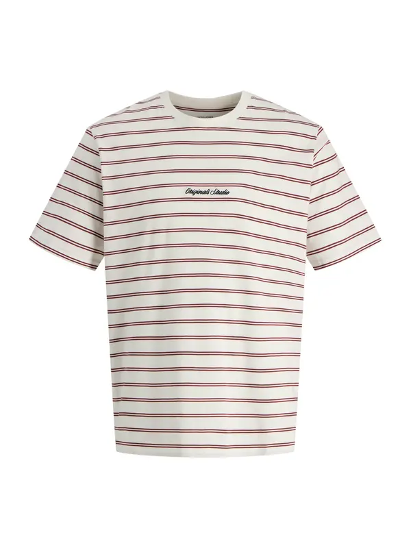 JACK & JONES JACK & JONES Majica 'JORNORREBRO'  boja vina / bijela