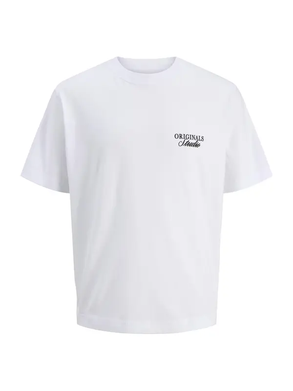 JACK & JONES JACK & JONES Majica 'JORNorrebro'  crna / bijela