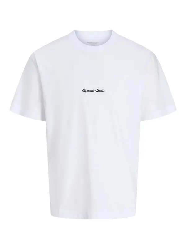 JACK & JONES JACK & JONES Majica 'JORNORREBRO'  crna / bijela