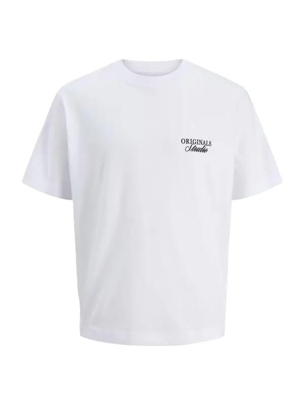 JACK & JONES JACK & JONES Majica 'JORNorrebro'  crna / bijela