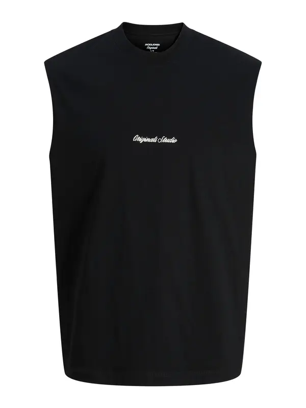 JACK & JONES JACK & JONES Majica 'JORNORREBRO'  crna / bijela