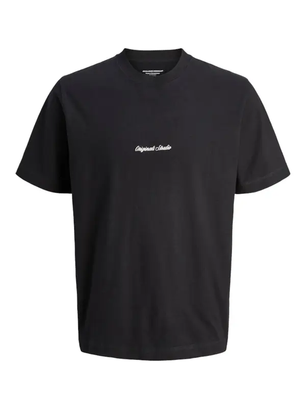 JACK & JONES JACK & JONES Majica 'JORNorrebro'  crna / bijela