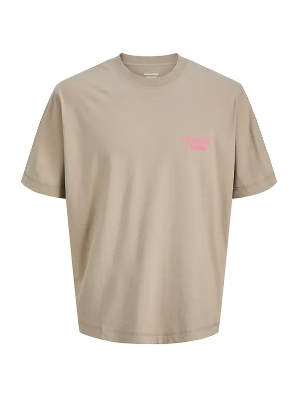 JACK & JONES JACK & JONES Majica 'JORNorrebro'  kaki / roza