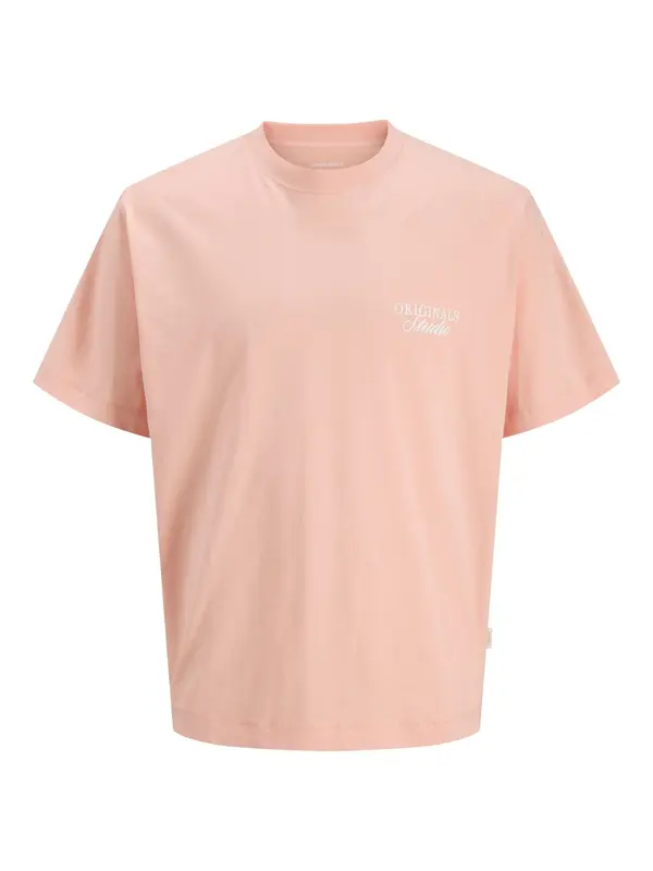 JACK & JONES JACK & JONES Majica 'JORNorrebro'  marelica / bijela