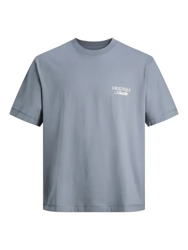 JACK & JONES JACK & JONES Majica 'JORNorrebro'  pastelno plava / bijela