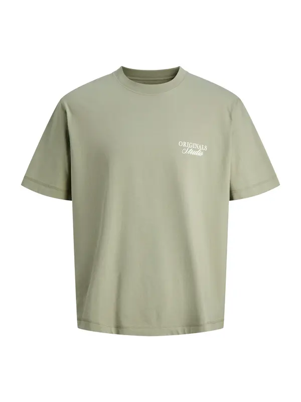 JACK & JONES JACK & JONES Majica 'JORNorrebro'  pastelno zelena / bijela