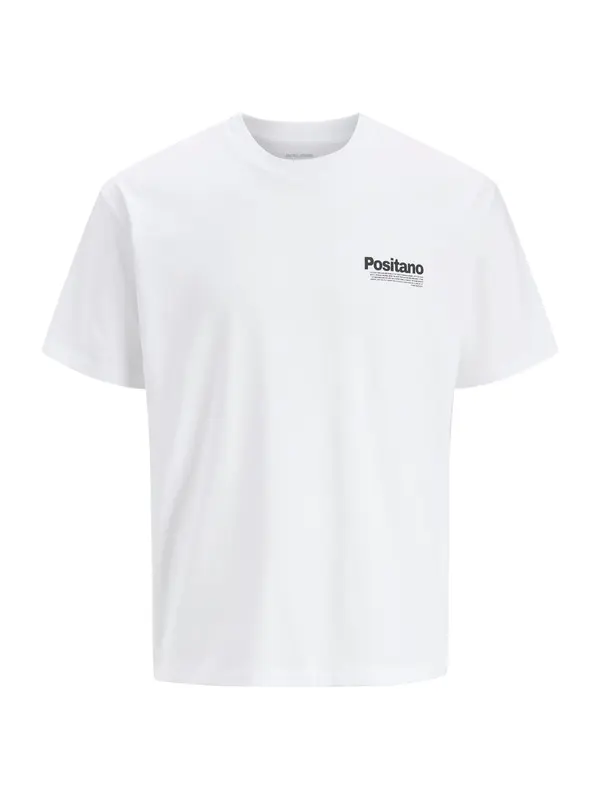 JACK & JONES JACK & JONES Majica 'JORPOST'  svijetlozelena / svijetlocrvena / crna / bijela