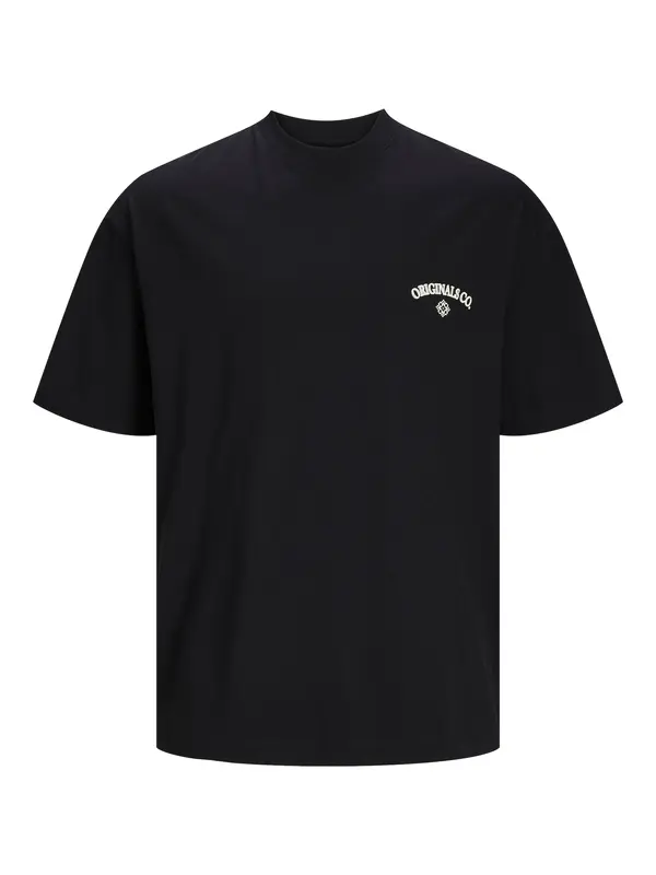 JACK & JONES JACK & JONES Majica 'JORSantorini'  svijetlobež / crna