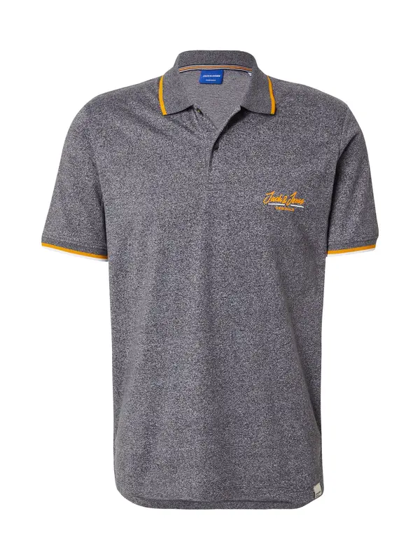 JACK & JONES JACK & JONES Majica 'JORTEN'  žuta / tamo siva