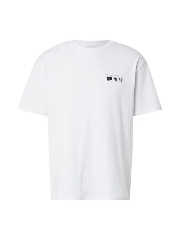 JACK & JONES JACK & JONES Majica 'JORVISIONARY'  crna / bijela