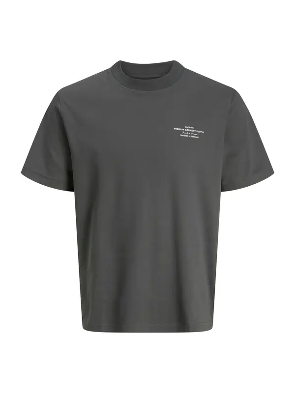 JACK & JONES JACK & JONES Majica 'JPRBLACHAD'  tamo siva / bijela