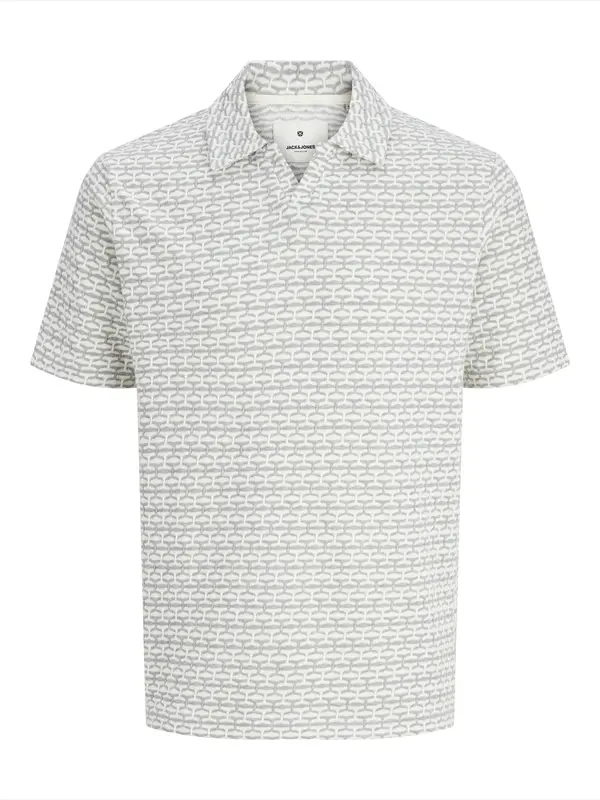 JACK & JONES JACK & JONES Majica 'JPRBLAELI'  siva / bijela