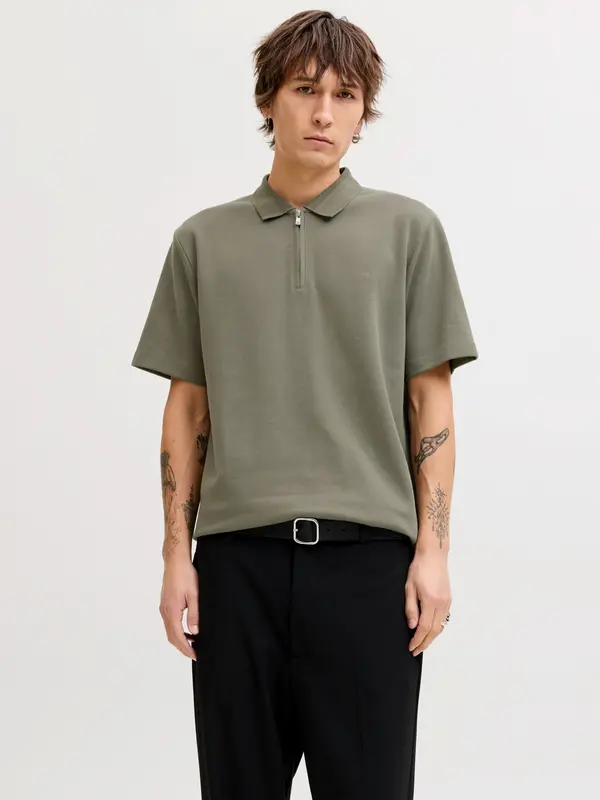 JACK & JONES JACK & JONES Majica 'JPRBLAETHAN'  maslinasta