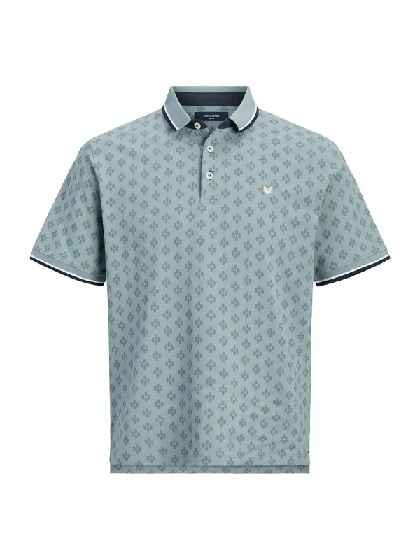 JACK & JONES JACK & JONES Majica 'JPRPAULOS PLAY'  tirkiz / sivkasto plava