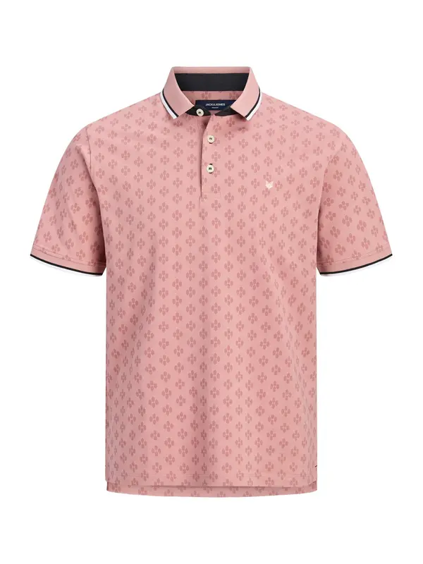 JACK & JONES JACK & JONES Majica 'JPRPAULOS'  roza / prljavo roza / crna / bijela