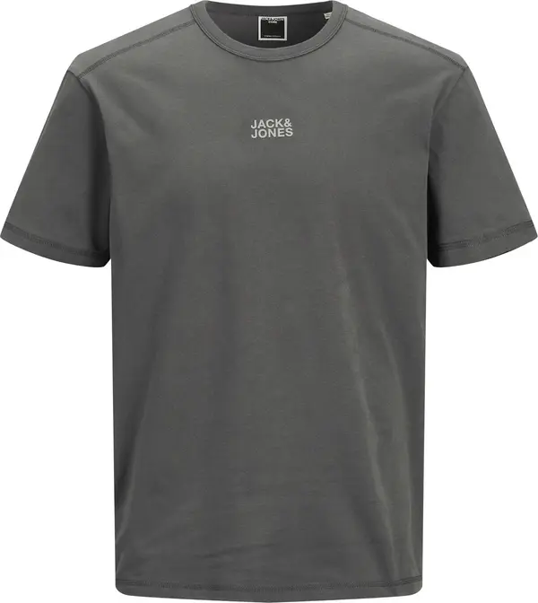 JACK & JONES JACK & JONES Majica 'JWHCLASSIC'  siva / grafit siva