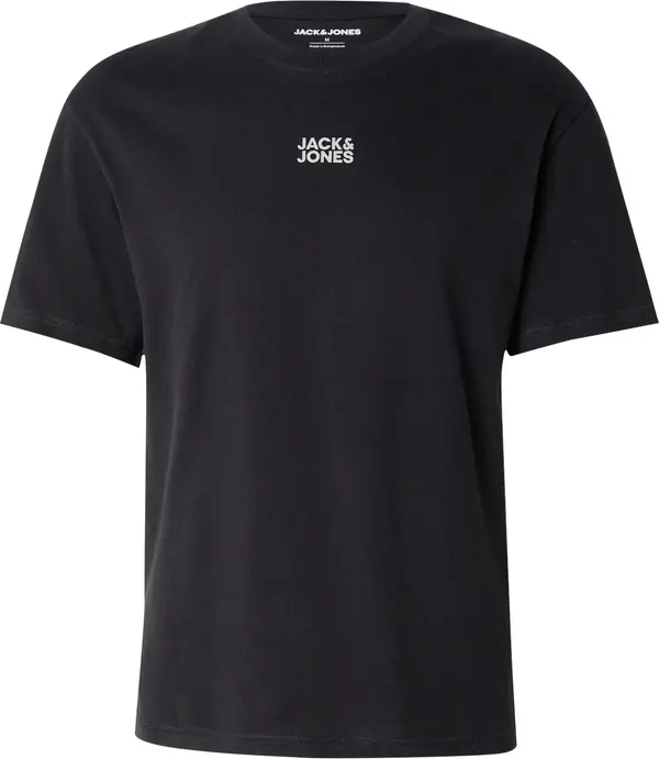 JACK & JONES JACK & JONES Majica 'JWHCLASSIC'  svijetlosiva / crna