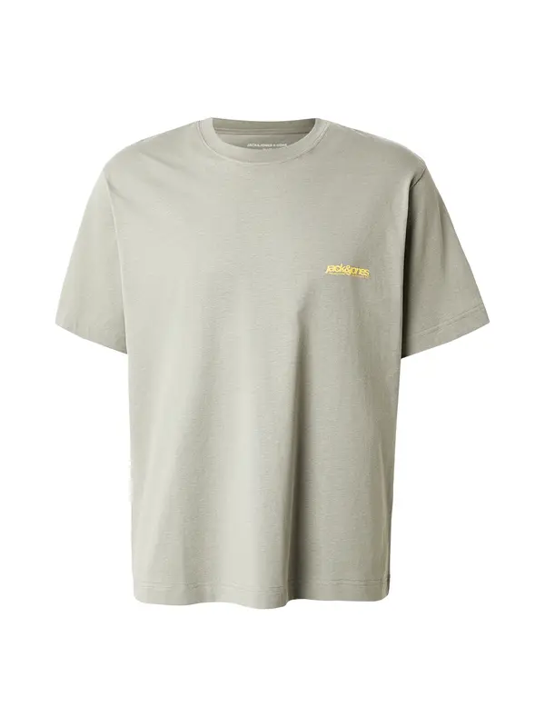 JACK & JONES JACK & JONES Majica 'JWHUNION'  žuta / siva