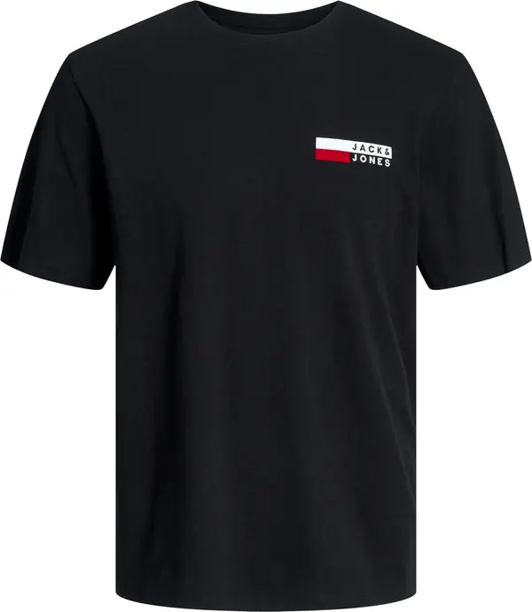 JACK & JONES JACK & JONES Majica  klasično crvena / crna / bijela