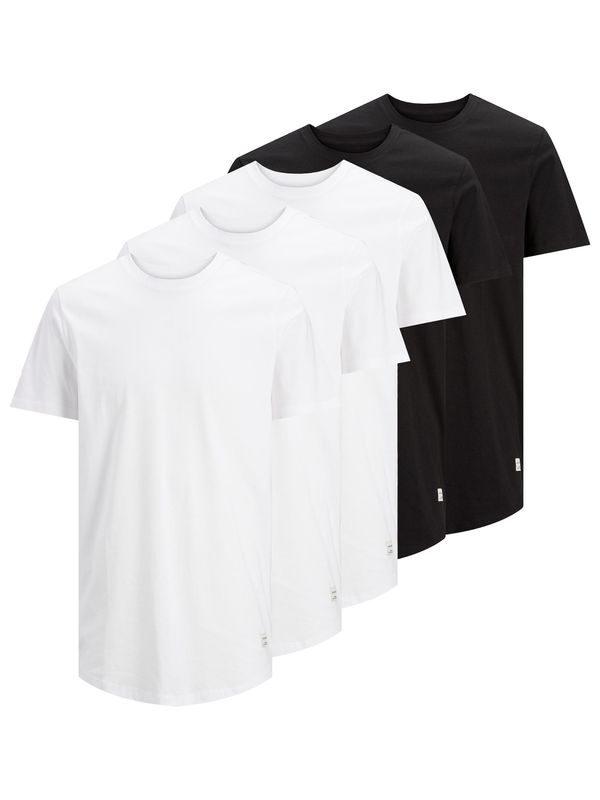 JACK & JONES JACK & JONES Majica 'Noa'  crna / bijela