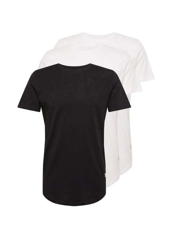 JACK & JONES JACK & JONES Majica 'Noa'  crna / bijela