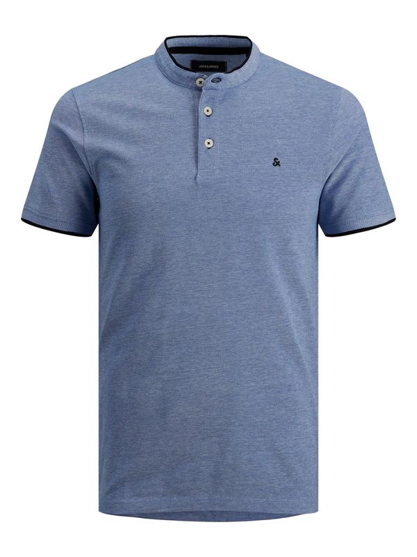 JACK & JONES JACK & JONES Majica 'Paulos'  noćno plava / plava melange