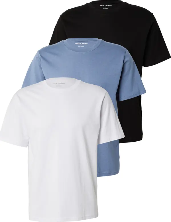 JACK & JONES JACK & JONES Majica  safirno plava / crna / bijela