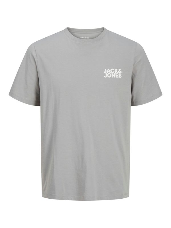 JACK & JONES JACK & JONES Majica  siva / bijela