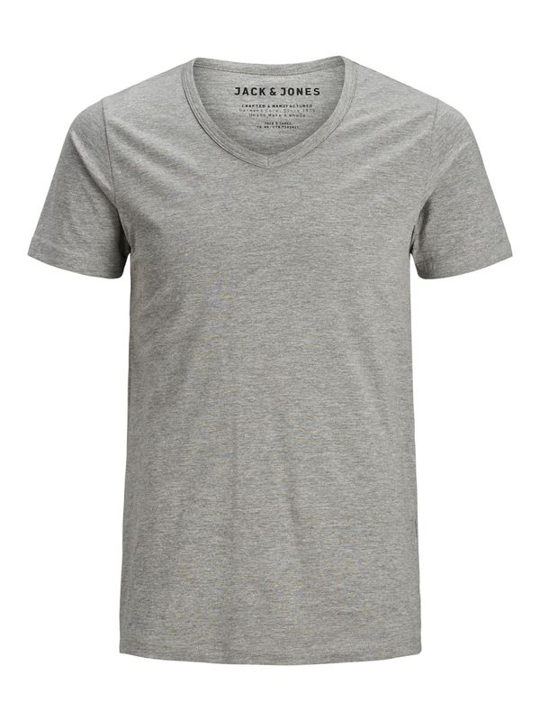 JACK & JONES JACK & JONES Majica  siva melange