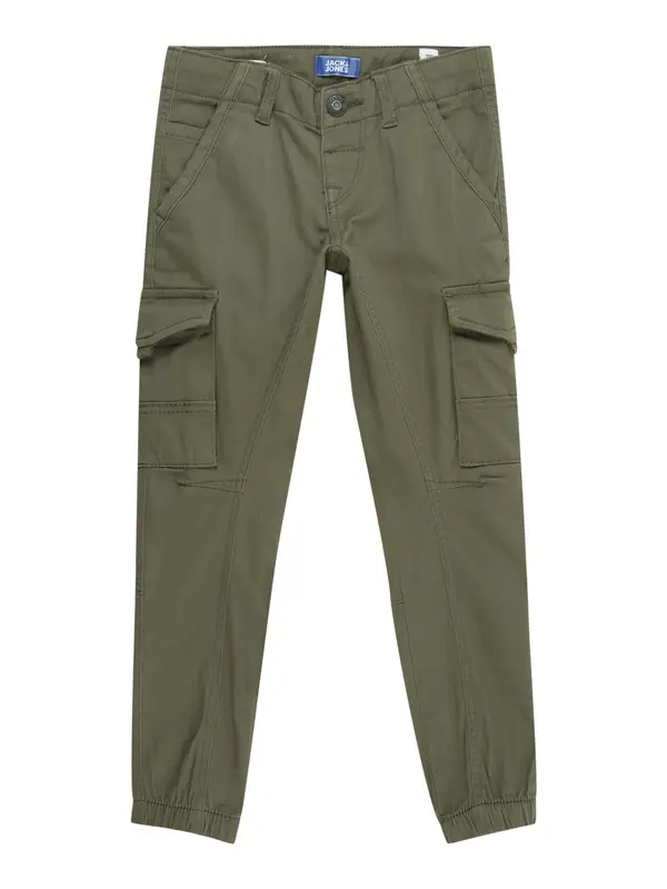 JACK & JONES MINI JACK & JONES MINI Hlače 'PAUL FLAKE'  maslinasta