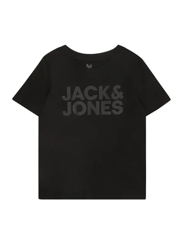 JACK & JONES MINI JACK & JONES MINI Majica 'JJECORP'  antracit siva / crna