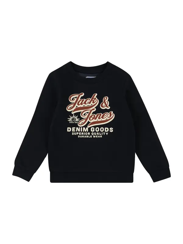 JACK & JONES MINI JACK & JONES MINI Sweater majica  mornarsko plava / smeđa / bijela