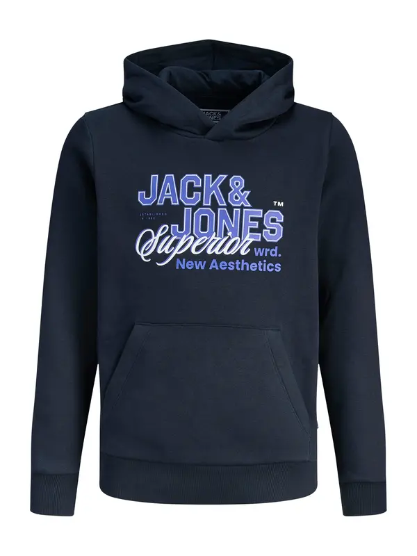 JACK & JONES MINI JACK & JONES MINI Sweater majica  plava / mornarsko plava / bijela