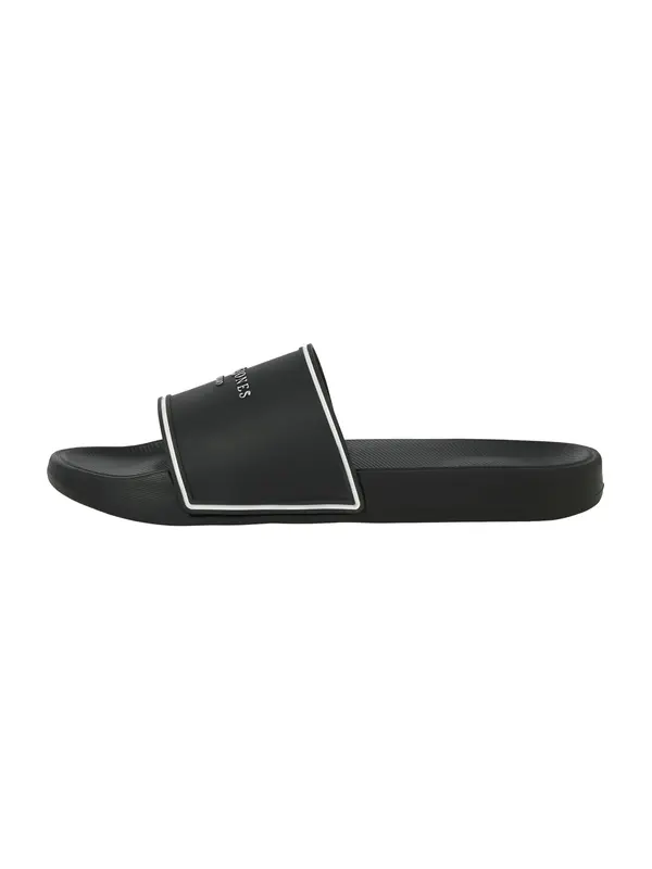 JACK & JONES JACK & JONES Natikače s potpeticom  crna / bijela