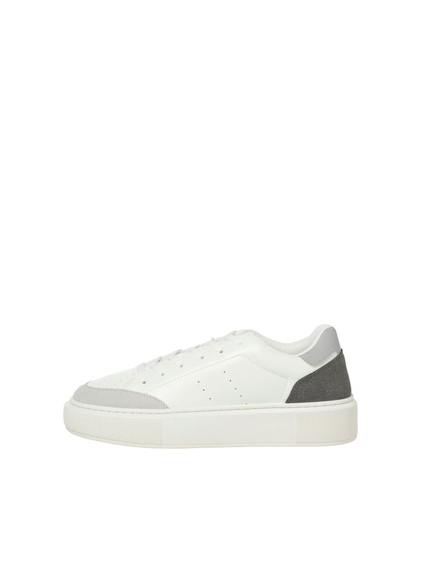 JACK & JONES JACK & JONES Niske tenisice 'JFWASPIRE COURT'  siva / tamo siva / bijela