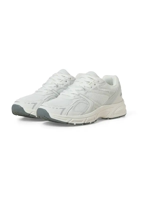JACK & JONES JACK & JONES Niske tenisice 'JFWASTRA'  srebro / bijela