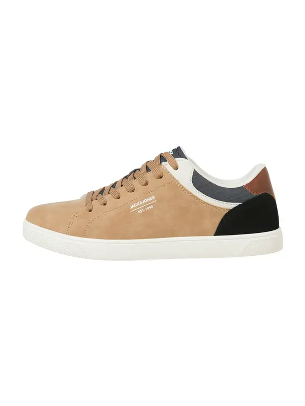 JACK & JONES JACK & JONES Niske tenisice 'JFWJORDAN'  boja devine dlake (camel) / tamo siva / crna / bijela
