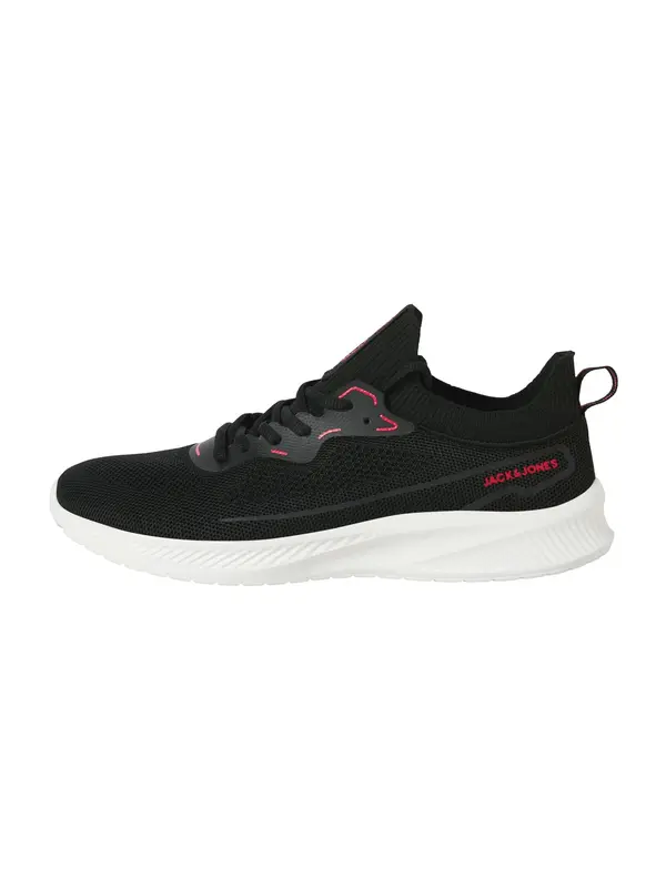 JACK & JONES JACK & JONES Niske tenisice 'JFWJOSHUA'  antracit siva / jarko crvena / bijela
