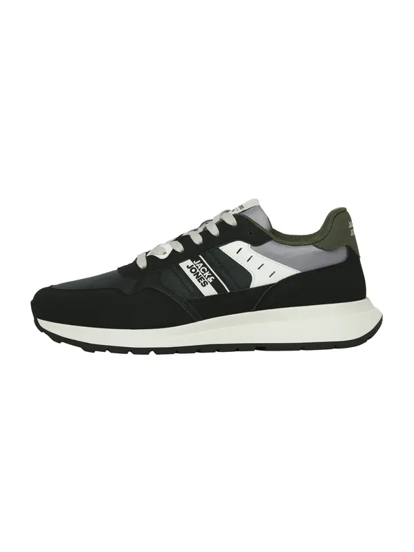 JACK & JONES JACK & JONES Niske tenisice 'JFWOSWALD'  siva / crna / bijela