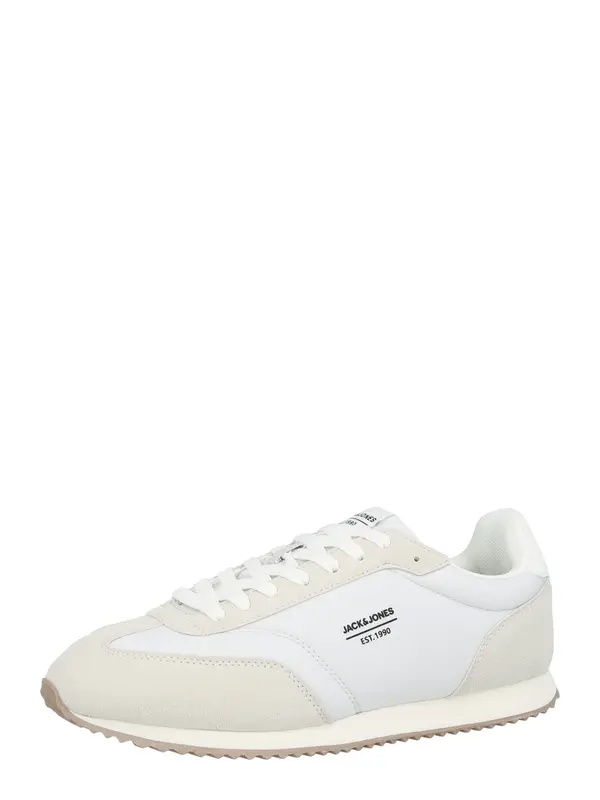 JACK & JONES JACK & JONES Niske tenisice 'JFWRETRO RUNNER'  crna / bijela / vuneno bijela