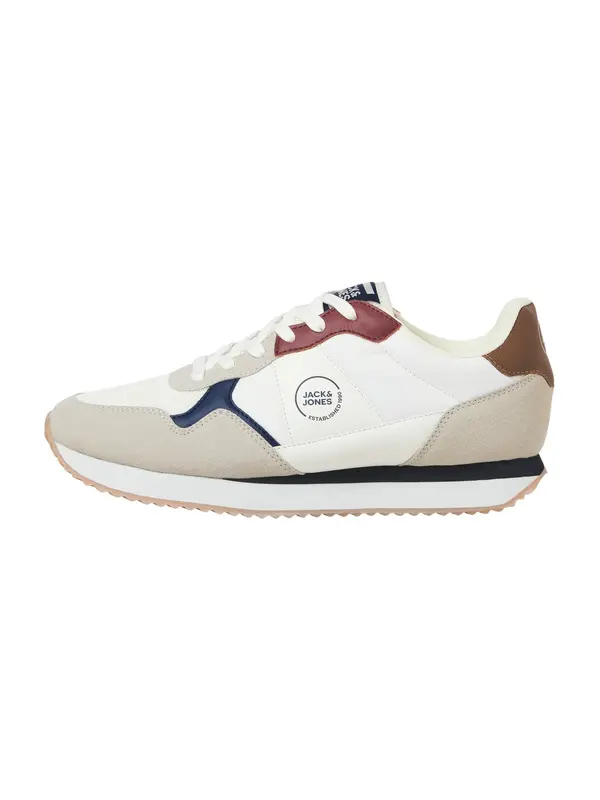 JACK & JONES JACK & JONES Niske tenisice 'JFWROBIN'  ecru/prljavo bijela / morsko plava / tamno crvena / bijela