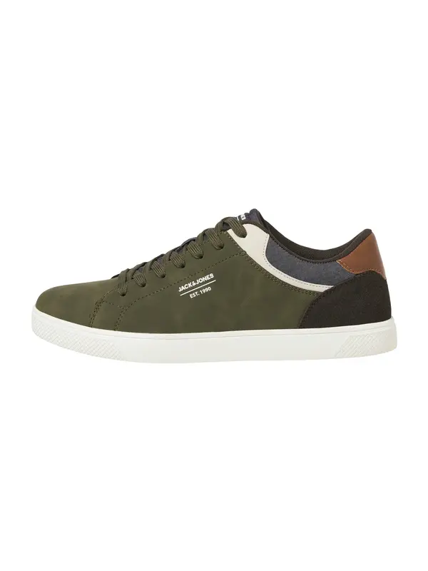 JACK & JONES JACK & JONES Niske tenisice  plavi traper / konjak / maslinasta