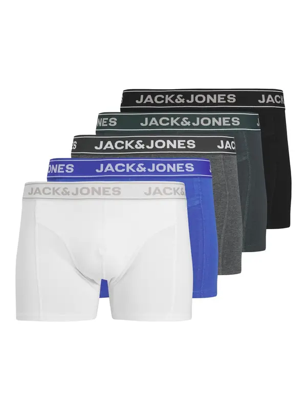 Jack & Jones Plus Jack & Jones Plus Bokserice 'JACBLACK FRIDAY'  plava / siva / crna / bijela