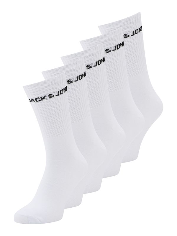 Jack & Jones Plus Jack & Jones Plus Čarape  crna / bijela