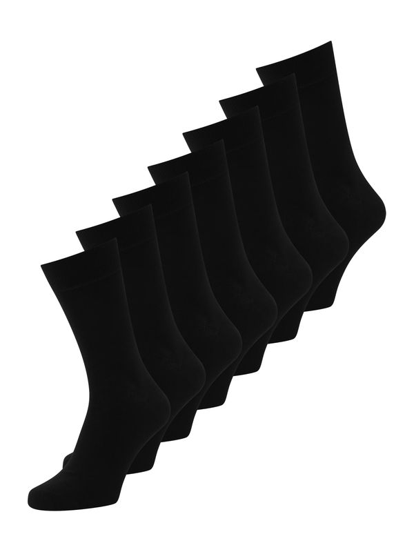 Jack & Jones Plus Jack & Jones Plus Čarape 'JACRAFAEL'  crna