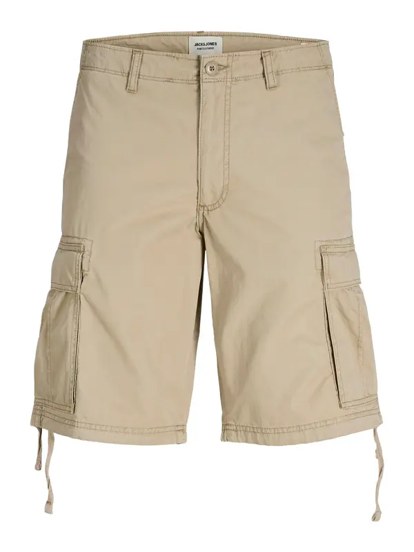 Jack & Jones Plus Jack & Jones Plus Cargo hlače 'JPSTCole Frank'  taupe siva